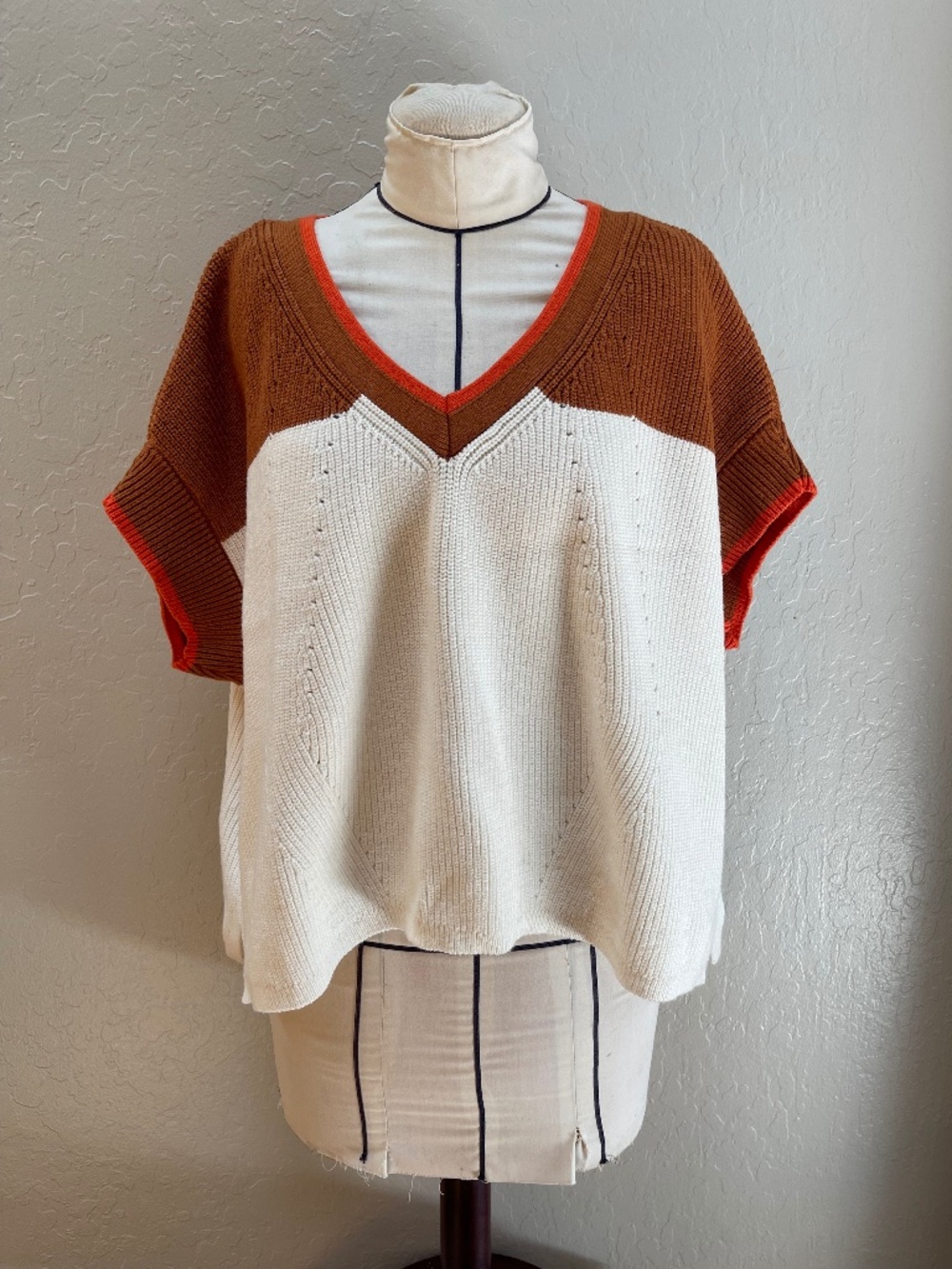 Maeve Short-sleeve Sweater Size M